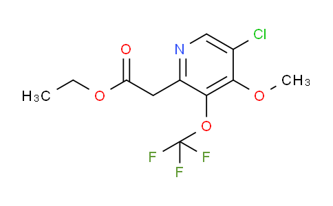 AM20488 | 1806239-47-3 | Ethyl 5-chloro-4-methoxy-3-(trifluoromethoxy)pyridine-2-acetate