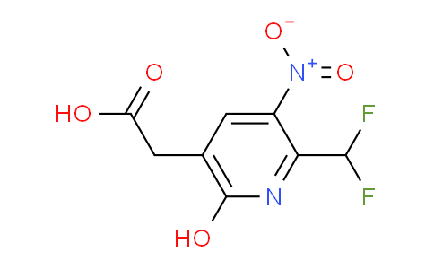 AM204880 | 1805538-41-3 | 2-(Difluoromethyl)-6-hydroxy-3-nitropyridine-5-acetic acid