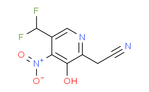 AM204890 | 1805252-05-4 | 5-(Difluoromethyl)-3-hydroxy-4-nitropyridine-2-acetonitrile