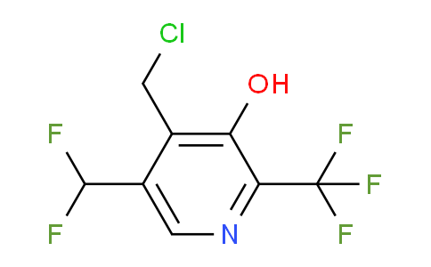 AM204892 | 1805607-48-0 | 4-(Chloromethyl)-5-(difluoromethyl)-3-hydroxy-2-(trifluoromethyl)pyridine