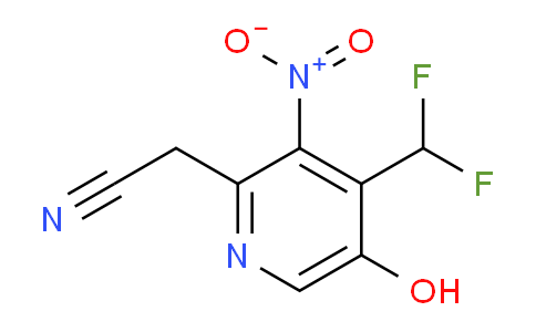 AM204893 | 1807121-52-3 | 4-(Difluoromethyl)-5-hydroxy-3-nitropyridine-2-acetonitrile