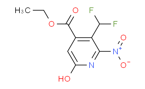 AM204902 | 1805541-50-7 | Ethyl 3-(difluoromethyl)-6-hydroxy-2-nitropyridine-4-carboxylate