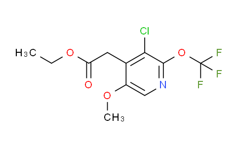AM20491 | 1804802-40-1 | Ethyl 3-chloro-5-methoxy-2-(trifluoromethoxy)pyridine-4-acetate