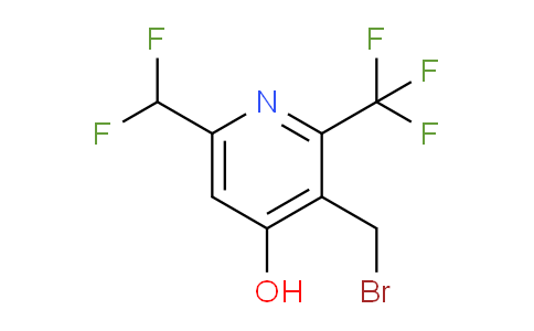 AM204922 | 1807082-42-3 | 3-(Bromomethyl)-6-(difluoromethyl)-4-hydroxy-2-(trifluoromethyl)pyridine