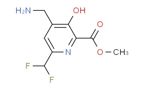 AM204925 | 1805072-98-3 | Methyl 4-(aminomethyl)-6-(difluoromethyl)-3-hydroxypyridine-2-carboxylate
