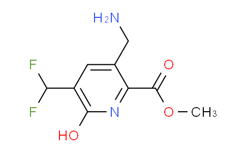 AM204935 | 1805621-21-9 | Methyl 3-(aminomethyl)-5-(difluoromethyl)-6-hydroxypyridine-2-carboxylate