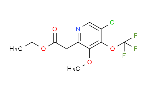 AM20494 | 1804693-57-9 | Ethyl 5-chloro-3-methoxy-4-(trifluoromethoxy)pyridine-2-acetate