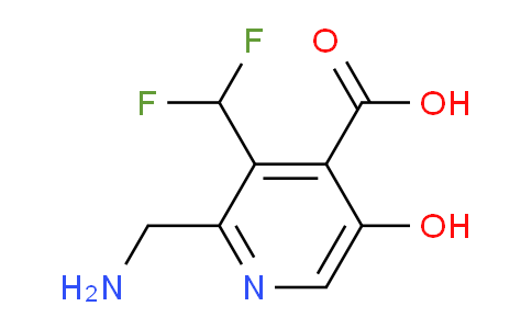 AM204943 | 1805085-98-6 | 2-(Aminomethyl)-3-(difluoromethyl)-5-hydroxypyridine-4-carboxylic acid