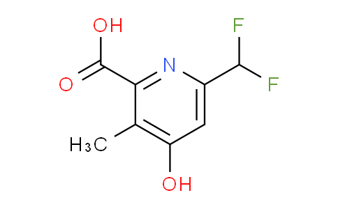 AM204949 | 1804859-31-1 | 6-(Difluoromethyl)-4-hydroxy-3-methylpyridine-2-carboxylic acid
