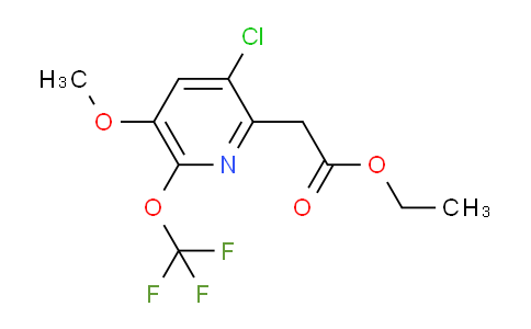 AM20495 | 1803937-71-4 | Ethyl 3-chloro-5-methoxy-6-(trifluoromethoxy)pyridine-2-acetate