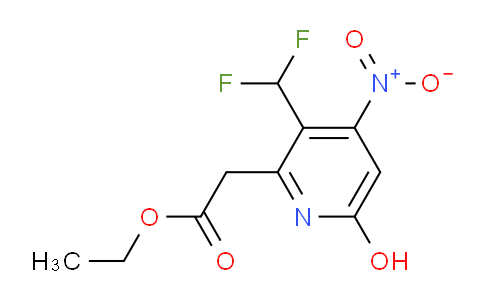 AM204950 | 1807081-40-8 | Ethyl 3-(difluoromethyl)-6-hydroxy-4-nitropyridine-2-acetate
