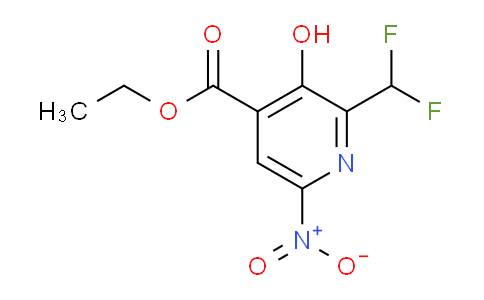 AM204953 | 1807080-63-2 | Ethyl 2-(difluoromethyl)-3-hydroxy-6-nitropyridine-4-carboxylate