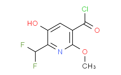 AM204957 | 1805608-98-3 | 2-(Difluoromethyl)-3-hydroxy-6-methoxypyridine-5-carbonyl chloride