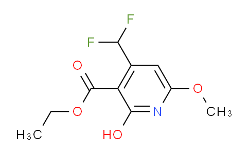 AM204967 | 1807005-00-0 | Ethyl 4-(difluoromethyl)-2-hydroxy-6-methoxypyridine-3-carboxylate