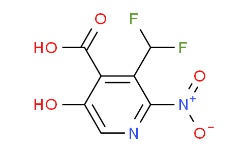 3-(Difluoromethyl)-5-hydroxy-2-nitropyridine-4-carboxylic acid