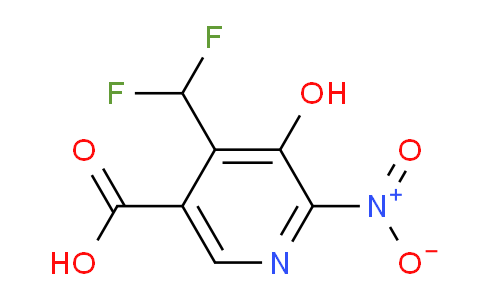 4-(Difluoromethyl)-3-hydroxy-2-nitropyridine-5-carboxylic acid