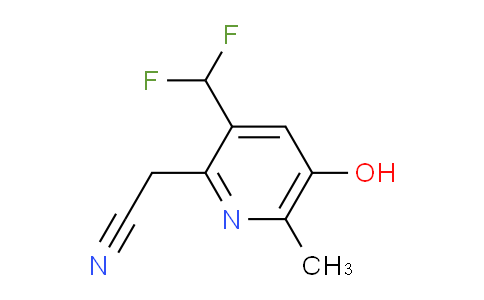 AM204992 | 1805607-10-6 | 3-(Difluoromethyl)-5-hydroxy-6-methylpyridine-2-acetonitrile