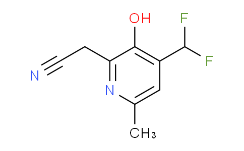 AM204994 | 1805451-95-9 | 4-(Difluoromethyl)-3-hydroxy-6-methylpyridine-2-acetonitrile