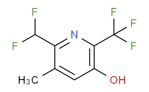 AM204998 | 1805486-49-0 | 2-(Difluoromethyl)-5-hydroxy-3-methyl-6-(trifluoromethyl)pyridine