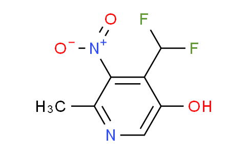 AM205004 | 1805449-05-1 | 4-(Difluoromethyl)-5-hydroxy-2-methyl-3-nitropyridine