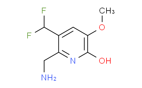AM205005 | 1805529-20-7 | 2-(Aminomethyl)-3-(difluoromethyl)-6-hydroxy-5-methoxypyridine