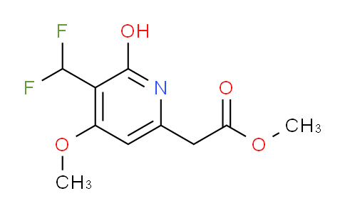 AM205008 | 1805484-34-7 | Methyl 3-(difluoromethyl)-2-hydroxy-4-methoxypyridine-6-acetate