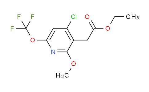 AM20501 | 1804690-21-8 | Ethyl 4-chloro-2-methoxy-6-(trifluoromethoxy)pyridine-3-acetate