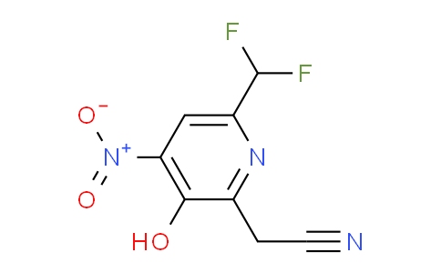 AM205012 | 1806883-15-7 | 6-(Difluoromethyl)-3-hydroxy-4-nitropyridine-2-acetonitrile