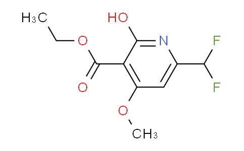 Ethyl 6-(difluoromethyl)-2-hydroxy-4-methoxypyridine-3-carboxylate