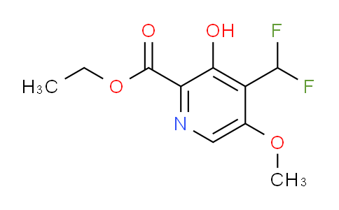 AM205014 | 1807005-06-6 | Ethyl 4-(difluoromethyl)-3-hydroxy-5-methoxypyridine-2-carboxylate