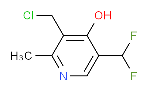 AM205051 | 1805451-10-8 | 3-(Chloromethyl)-5-(difluoromethyl)-4-hydroxy-2-methylpyridine