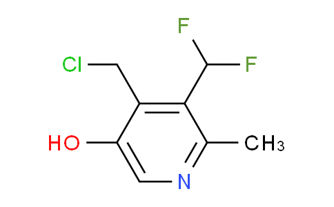 AM205053 | 1805069-55-9 | 4-(Chloromethyl)-3-(difluoromethyl)-5-hydroxy-2-methylpyridine
