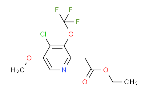 AM20506 | 1803924-25-5 | Ethyl 4-chloro-5-methoxy-3-(trifluoromethoxy)pyridine-2-acetate