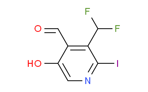 AM205063 | 1805199-63-6 | 3-(Difluoromethyl)-5-hydroxy-2-iodopyridine-4-carboxaldehyde