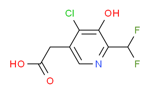 AM205072 | 1805058-59-6 | 4-Chloro-2-(difluoromethyl)-3-hydroxypyridine-5-acetic acid