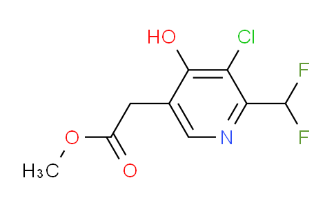 AM205078 | 1804462-26-7 | Methyl 3-chloro-2-(difluoromethyl)-4-hydroxypyridine-5-acetate