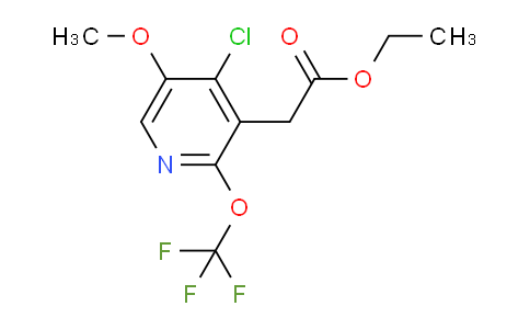 AM20508 | 1806239-59-7 | Ethyl 4-chloro-5-methoxy-2-(trifluoromethoxy)pyridine-3-acetate