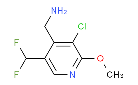 AM205081 | 1806937-64-3 | 4-(Aminomethyl)-3-chloro-5-(difluoromethyl)-2-methoxypyridine