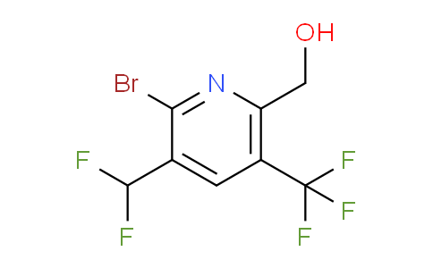 AM205089 | 1805255-26-8 | 2-Bromo-3-(difluoromethyl)-5-(trifluoromethyl)pyridine-6-methanol