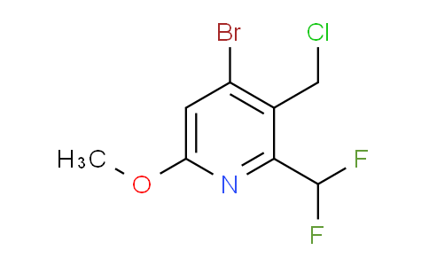 AM205102 | 1805243-48-4 | 4-Bromo-3-(chloromethyl)-2-(difluoromethyl)-6-methoxypyridine