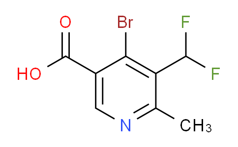 AM205107 | 1805240-27-0 | 4-Bromo-3-(difluoromethyl)-2-methylpyridine-5-carboxylic acid