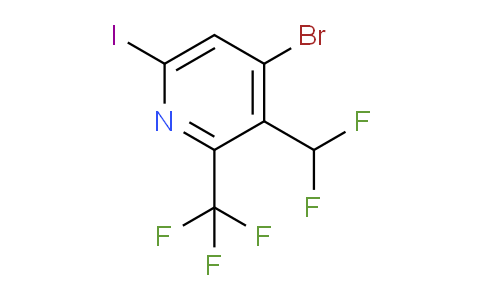 AM205119 | 1805922-09-1 | 4-Bromo-3-(difluoromethyl)-6-iodo-2-(trifluoromethyl)pyridine