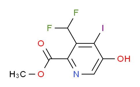 AM205124 | 1806938-32-8 | Methyl 3-(difluoromethyl)-5-hydroxy-4-iodopyridine-2-carboxylate
