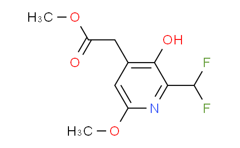 AM205125 | 1805484-17-6 | Methyl 2-(difluoromethyl)-3-hydroxy-6-methoxypyridine-4-acetate
