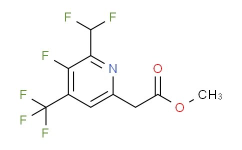AM205130 | 1805195-32-7 | Methyl 2-(difluoromethyl)-3-fluoro-4-(trifluoromethyl)pyridine-6-acetate