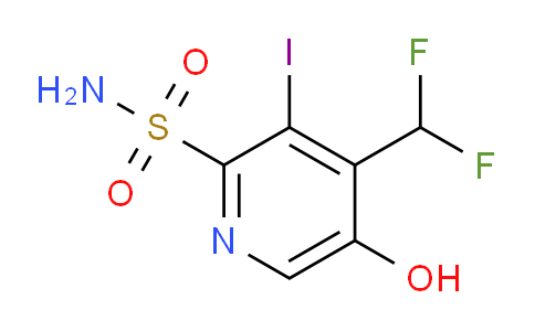 AM205132 | 1807071-87-9 | 4-(Difluoromethyl)-5-hydroxy-3-iodopyridine-2-sulfonamide