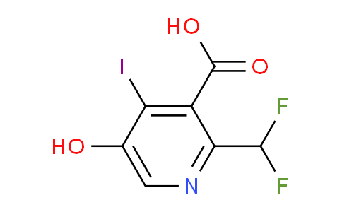 AM205133 | 1807005-71-5 | 2-(Difluoromethyl)-5-hydroxy-4-iodopyridine-3-carboxylic acid
