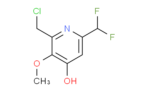 AM205136 | 1807134-62-8 | 2-(Chloromethyl)-6-(difluoromethyl)-4-hydroxy-3-methoxypyridine