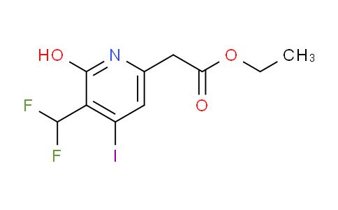 AM205144 | 1805057-97-9 | Ethyl 3-(difluoromethyl)-2-hydroxy-4-iodopyridine-6-acetate