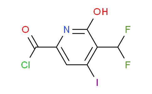 AM205146 | 1805597-65-2 | 3-(Difluoromethyl)-2-hydroxy-4-iodopyridine-6-carbonyl chloride